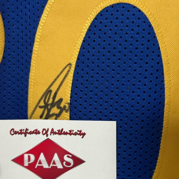 Stephen Curry autographed jersey PAAS Warriors - Picture 3 of 5